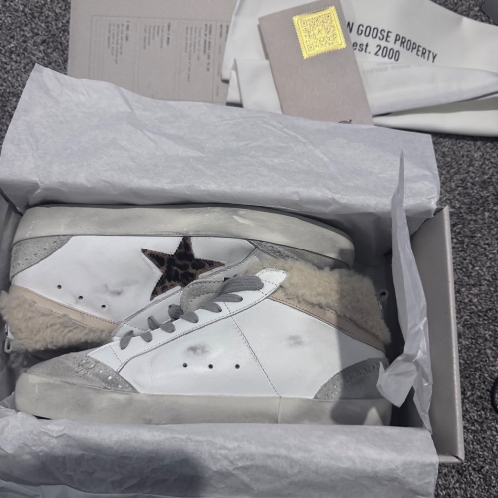 NWT RARE GOLDEN GOOSE HIGH TOPS - Picture 2 of 16